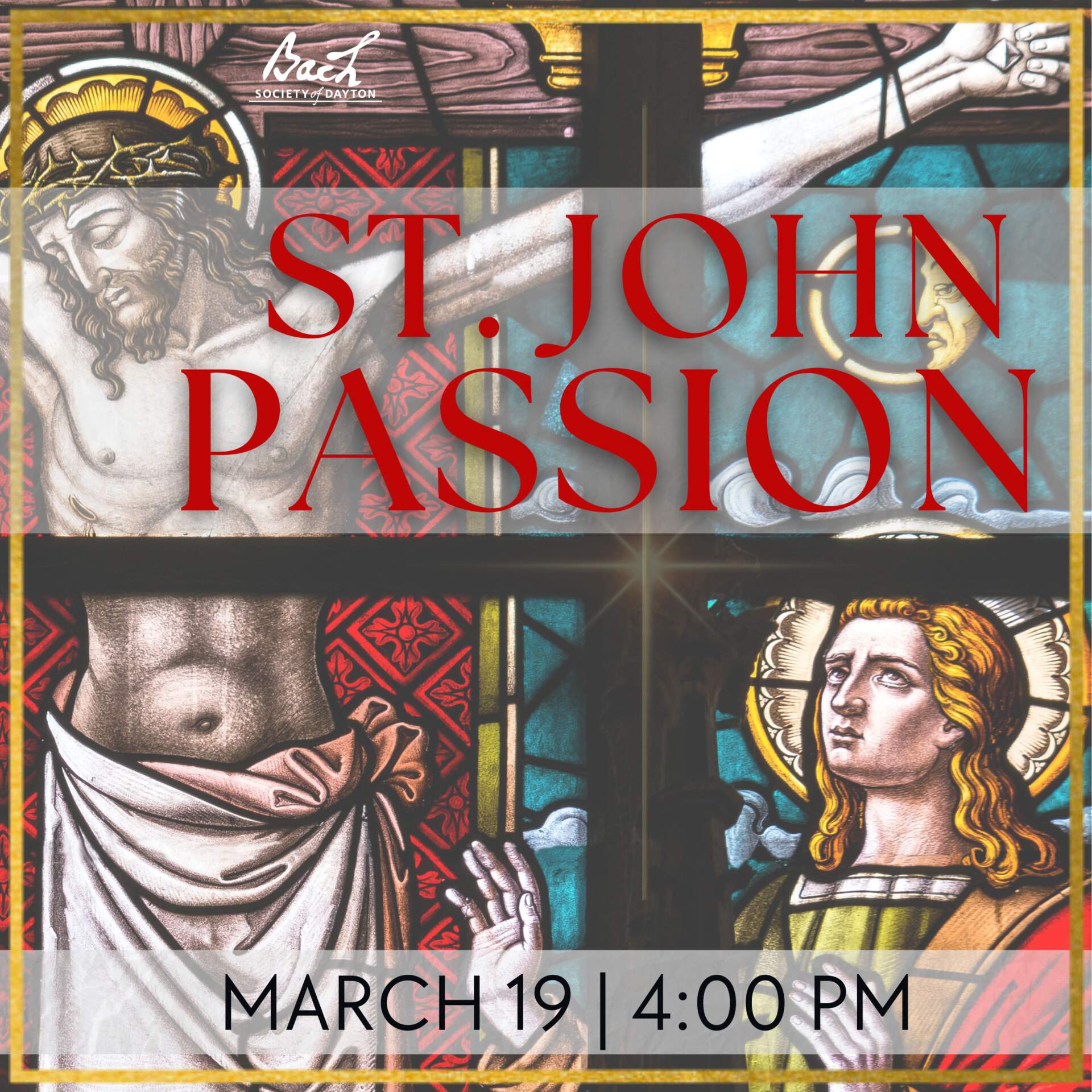 St. John Passion – Bach Society of Dayton | Dayton937