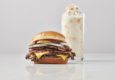 Freddy's BBQ Brisket Steakburger and Key Lime Pie Concrete