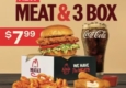 Arby's $7.99 Meat & 3 Box