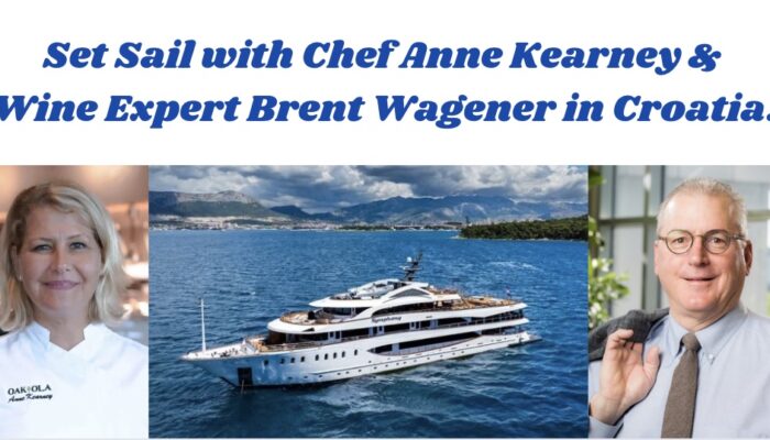 Cruising with  Chef Anne Kearney