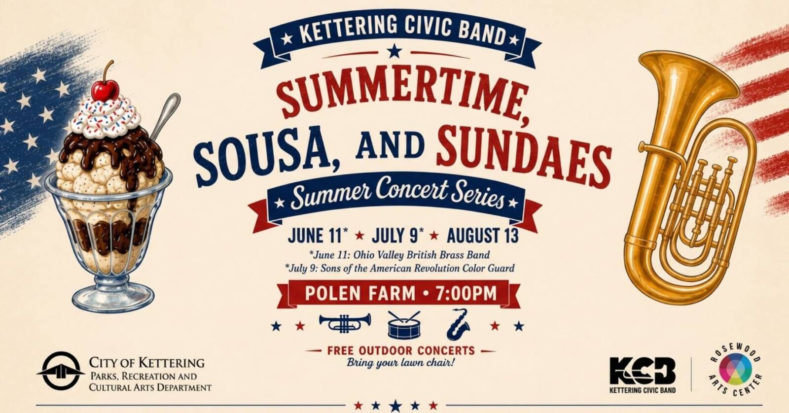 Summertime, Sousa and Sundaes