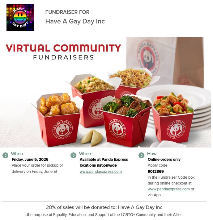 Have A Gay Day Fundraiser