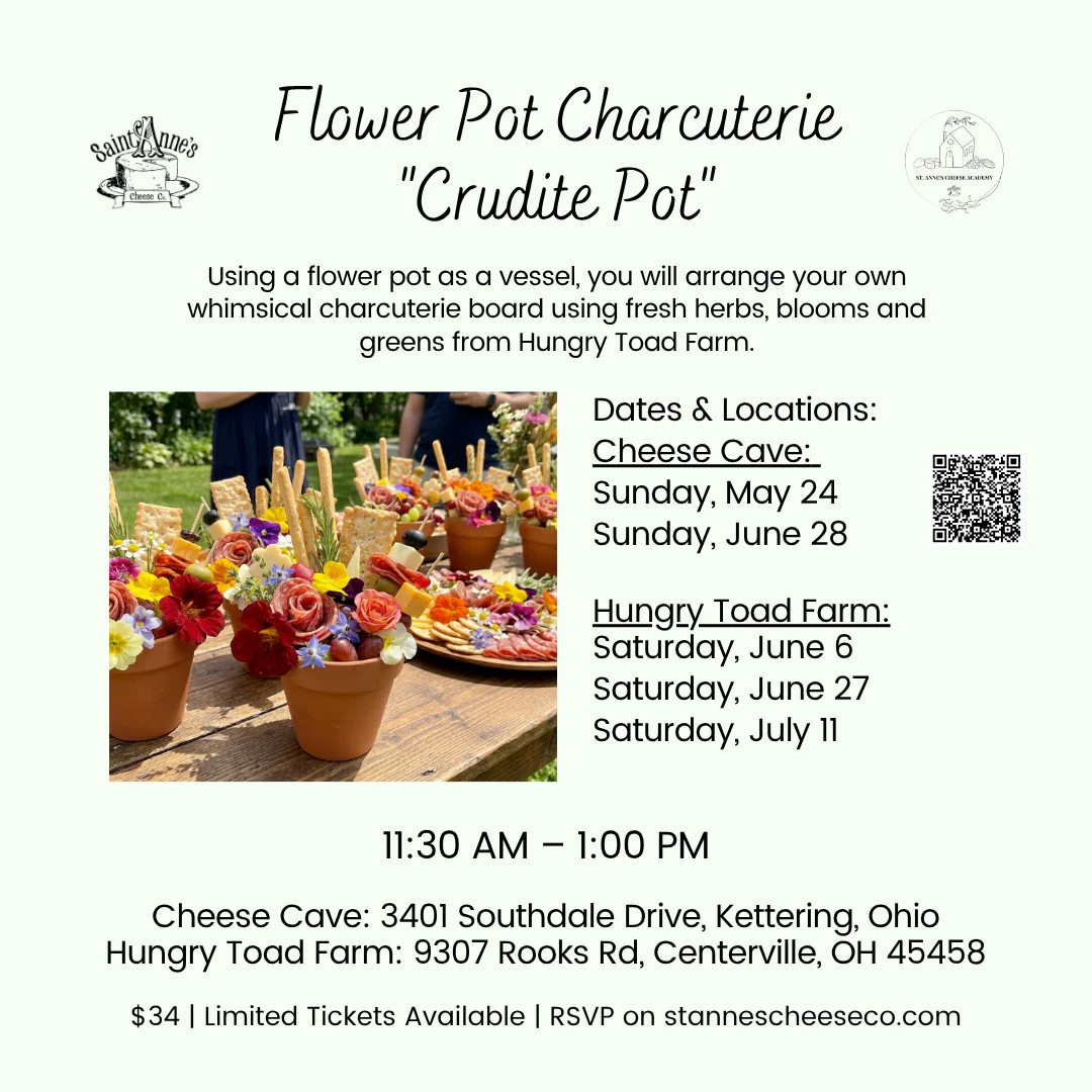 Flower Pot Charcuterie “Crudite Pot”